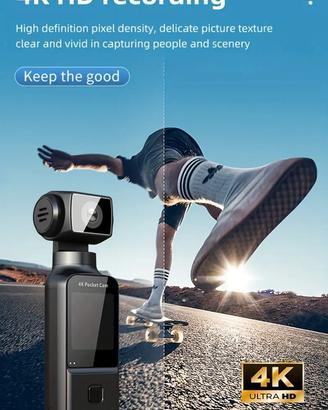 Fotocamera tascabile 4k