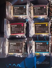 EPSON Multipack 6 cartucce T0807 serie Colibrì