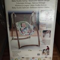 altalena in legno Fischer price