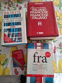 dizionari francese e francese-italiano 
