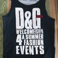 Dolce e Gabbana canotta 8 anni 128 cm