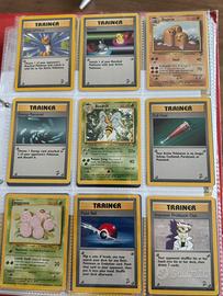Carte pokemon inglese vintage