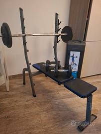 Panca palestra completa 