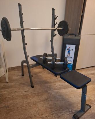 Panca palestra completa 
