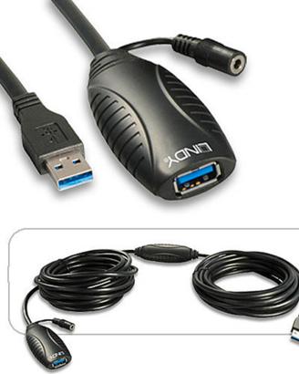 LINDY Cavo USB USB 3.2 Gen1 Spina USB-A, 10m