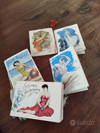 Lotto 5 Calendarietti Barbiere 1954-1959 - Pin-Up