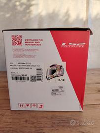 casco moto ls2 bambino/a