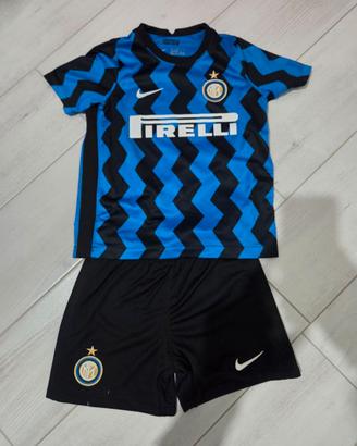 COMPLETO NIKE INTER M 110-116 CM ORIGINALE