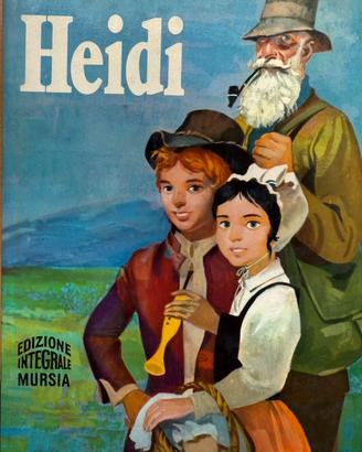 Libro vintage “Heidi” di Johanna Spyri, 1971