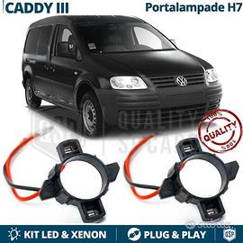 ADATTATORI Portalampada H7 per VW CADDY 3 KIT LED