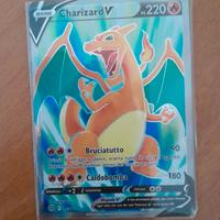 Carta pokemon charizard V 