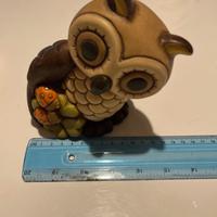 Gufo Thun con cocci e e quadrifoglio