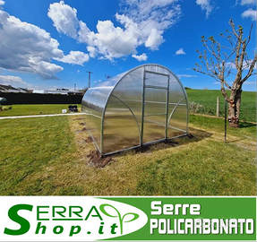 Serra tunnel 3x4 policarbonato giardino orto casa