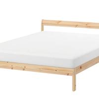 letto matrimoniale con testiera IKEA
