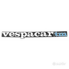 Targhetta Vespacartm