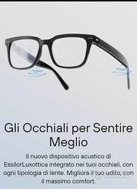 occhiali nuance audio sordità suono voce