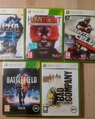 Lotto giochi Xbox 360