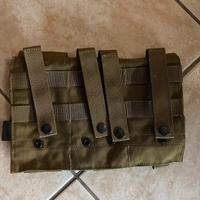 Tripla tasca porta caricatori