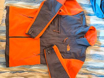 Maglione The North Face arancione-nero