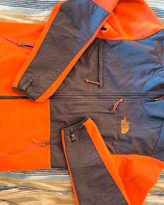 Maglione The North Face arancione-nero