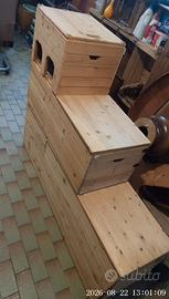 scala per letto a castello autocostruita