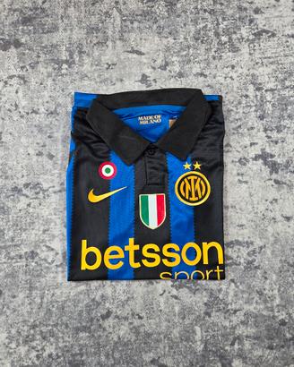 maglia Inter S 2026/26 casa nero blu 
