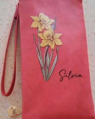 portafoglio personalizzato con nome Silvia 