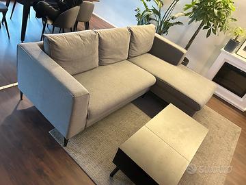 Divano con Chaise Lounge