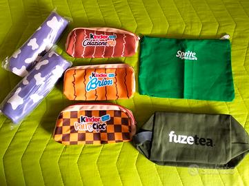 16 astucci Milka, Kinder e Fuze tea