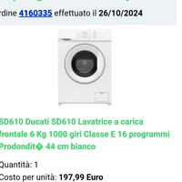 Lavatrice frontale
