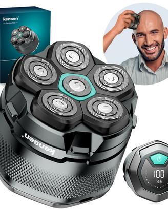 Rasoio Elettrico Testa Calva Uomo 6D Rasoio Capell