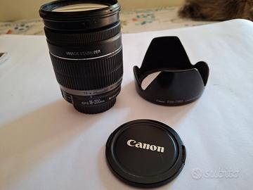 Obiettivo canon efs 18-200 3,5-5,6 is