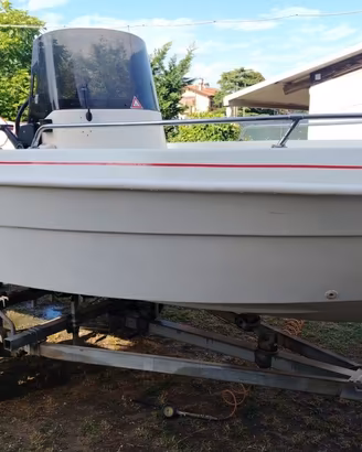 open emy 18 navalplastica  con motore e carrello s