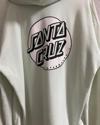 felpa santa cruz menta donna L uomo S/M perfetta