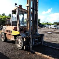 Carrello elevatore Linde da 5 ton usato