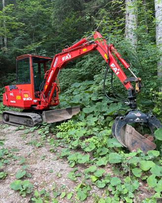 escavatore  fai 30 q.li edilizia e forestale