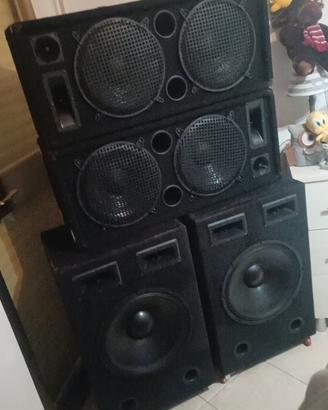  impianto audio + console