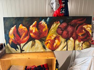 Quadro fiori tulipani