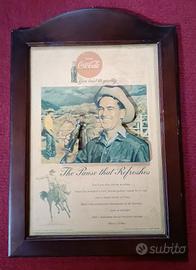 quadro vintage coca cola