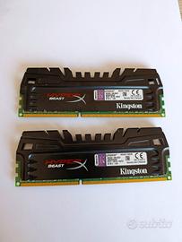Ram Kingston HyperX Beast  8GB Kit(2x4GB)  DDR 3