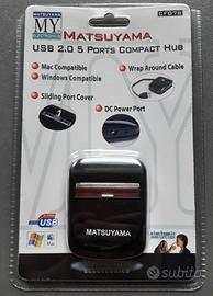 Matsuyama USB 2.0 5 Ports Compact Hub