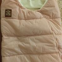 Sacco invernale ovetto/carrozzina soft pink