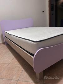 letto a una piazza e mezza compreso il materasso