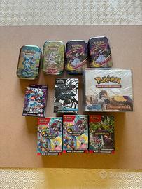 Box e bustine pokemon sealed