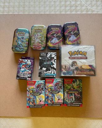 Box e bustine pokemon sealed