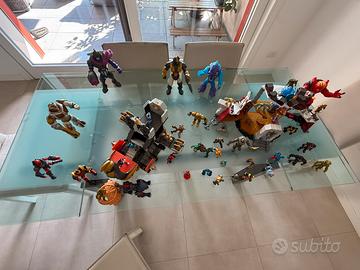 LOTTO GORMITI+2 grandi playset e tanti personaggi