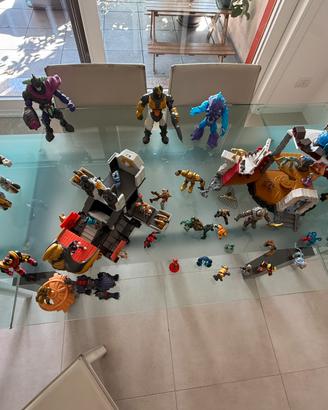 LOTTO GORMITI+2 grandi playset e tanti personaggi