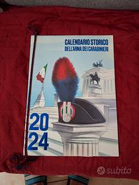 Calendario storico Carabinieri 2024