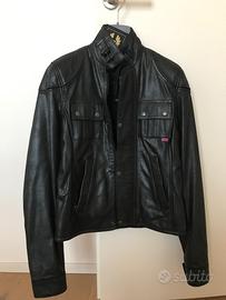 Belstaff giacca in vera pelle taglia 42 donna