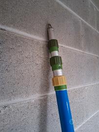 Canna da pesca x bilancia, in alluminio